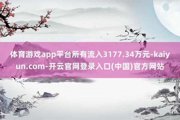 体育游戏app平台所有流入3177.34万元-kaiyun.com-开云官网登录入口(中国)官方网站