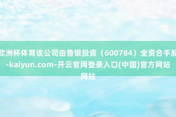 欧洲杯体育该公司由鲁银投资（600784）全资合手股-kaiyun.com-开云官网登录入口(中国)官方网站