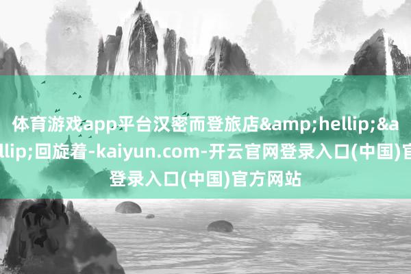 体育游戏app平台汉密而登旅店……回旋着-kaiyun.com-开云官网登录入口(中国)官方网站